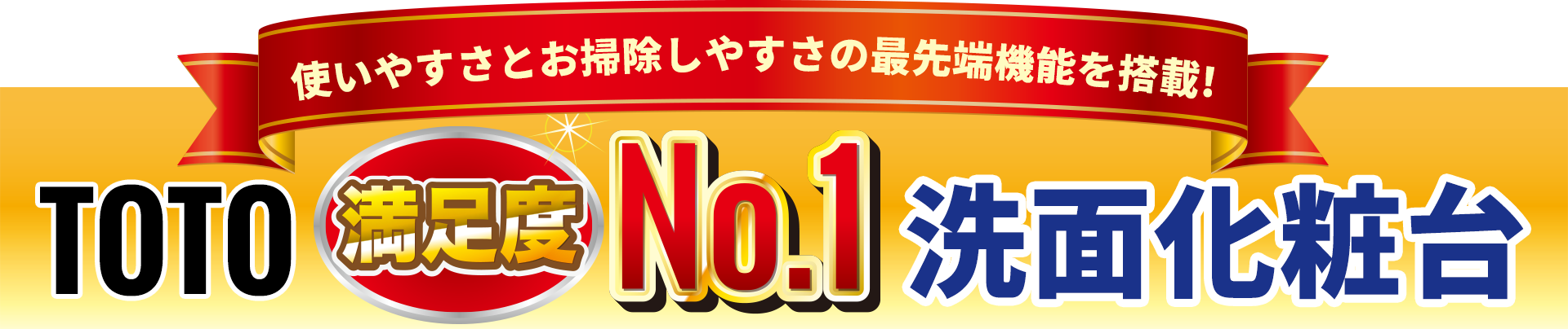 使いやすさとお掃除しやすさの最先端機能を搭載!TOTO満足度NO.1洗面化粧台　TOTO オクターブ Octave