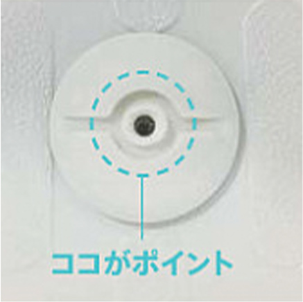 TOTO サザナの楕円形の洗浄ノズル