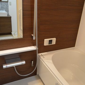 大阪府箕面市Ｋ様邸　お風呂リフォームの施工事例《マンション》