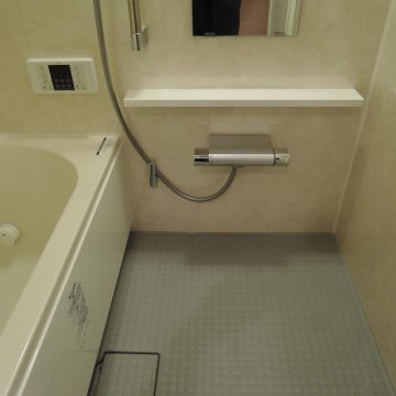 大阪市鶴見区Ｕ様邸　浴室リフォームの施工事例《マンション》